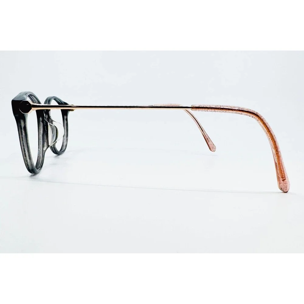 Jill Stuart Eyeglasses Womens Gray JS420 492C Round Full Rim 49-20-140